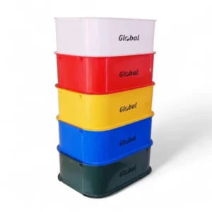 MEAT TRAY PLASTIC - SMALL (RED)