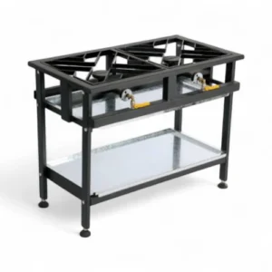 BOILING TABLE GAS - COMMERCIAL - 2 BURNER STRAIGHT