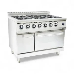 GAS STOVE WITH GAS OVEN ANVIL - 6 BURNER