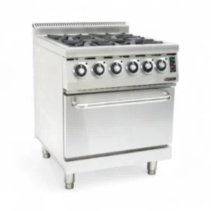 GAS STOVE WITH ELECTRIC OVEN ANVIL - 4 BURNER