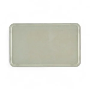 FIBERGLASS SMOOTH TRAY 27CM W X 35CM L - ANTIQUE PARCHMENT