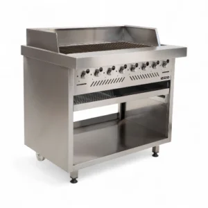 GAS GRILLER ANVIL - 8 BURNER RADIANT - FREE STANDING