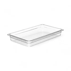 GN FOODPAN 1/1 POLYCARBONATE CLEAR 65MM D