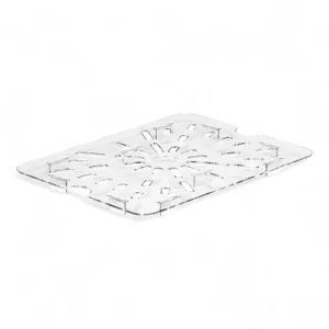 POLYCARBONATE CLEAR DRAIN SHELF FOR 1/2 PANS