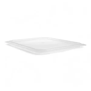 POLYPROPYLENE TRANSLUCENT SNAP ON SEAL COVER FOR 1/2 PANS