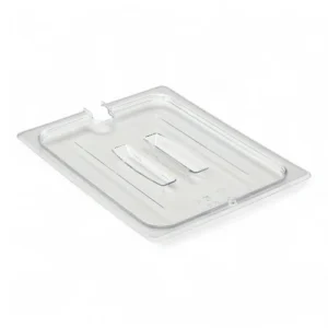 POLYCARBONATE CLEAR LID WITH NOTCH FOR 1/9 PANS