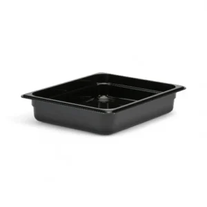 GN FOODPAN 1/2 POLYCARBONATE BLACK 65MM D