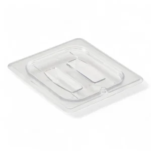POLYCARBONATE CLEAR LID WITH HANDLE FOR 1/6 PANS