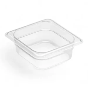 POLYPROPYLENE GN 1/6 FOODPAN TRANSLUSCENT 65MM D