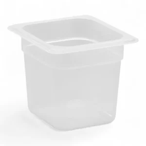 POLYPROPYLENE GN 1/6 FOODPAN TRANSLUSCENT 150MM D