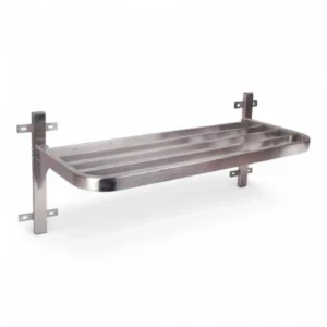 POT RACK S/STEEL - SINGLE WALL MOUNTED 900MM X 400MM X 400MM