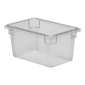 STORAGE BOX SMALL POLYCARBONATE CLEAR 30.5CM W X 46CM L X 23CM D - 18LTR