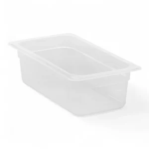 POLYPROPYLENE GN 1/2 FOODPAN TRANSLUSCENT 65MM D