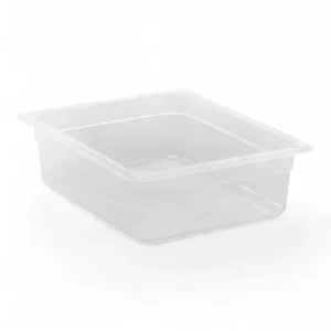POLYPROPYLENE GN 1/2 FOODPAN TRANSLUSCENT 100MM D