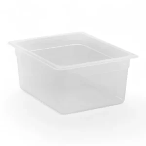 POLYPROPYLENE GN 1/2 FOODPAN TRANSLUSCENT 150MM D
