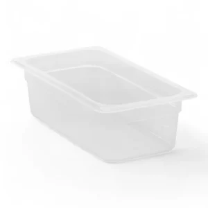 POLYPROPYLENE GN 1/3 FOODPAN TRANSLUSCENT 100MM D